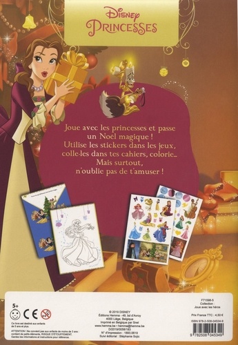 Disney princesses. Stickers bonus