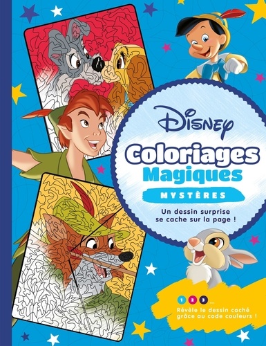 Disney - Coloriages magiques - Mystères de Disney - Album - Livre - Decitre