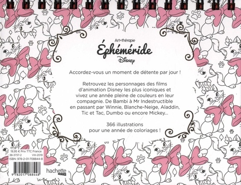 Ephéméride Disney. Une année de coloriages