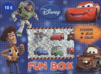  Disney - Fun box Cars et Toy Story - Stickers + jeux + colos.