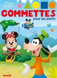  Disney - Gommettes pour les petits Disney Baby (Dingo, Minnie et Mickey).
