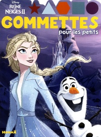  Disney - Gommettes pour les petits Disney La Reine des Neiges II - Elsa et Olaf.