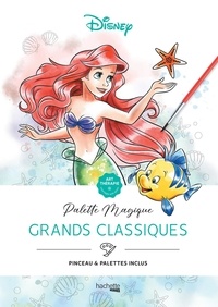  Disney - Grands classiques Disney - Palette magique. Avec 1 pinceau et palettes.