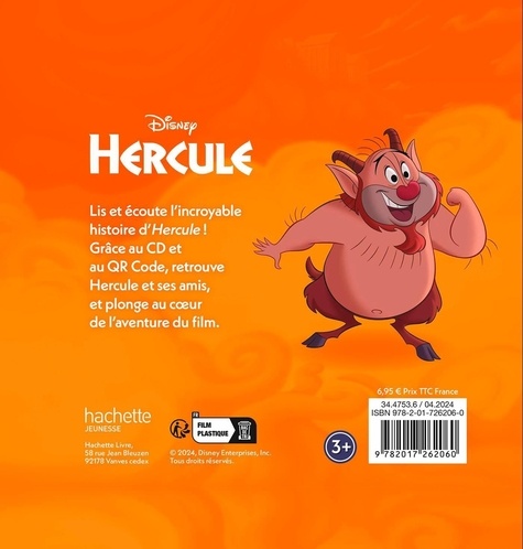 Hercule  avec 1 CD audio