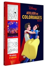  Disney - Histoires d'amour - Ateliers de coloriage Teens.