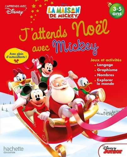 Disney - J'attends Noël avec Mickey - La Maison de Mickey.