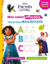  Disney - J'écris les lettres majuscules Encanto, la fantastique famille Madrigal - Maternelle PS-MS-GS.