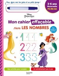  Disney - J'écris les nombres Disney Princesses - PS-MS-GS.