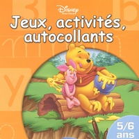  Disney - Jeux, activités, autocollants Winnie l'Ourson - 5/6 ans.
