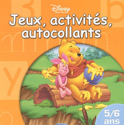  Disney - Jeux, activités, autocollants Winnie l'Ourson - 5/6 ans.