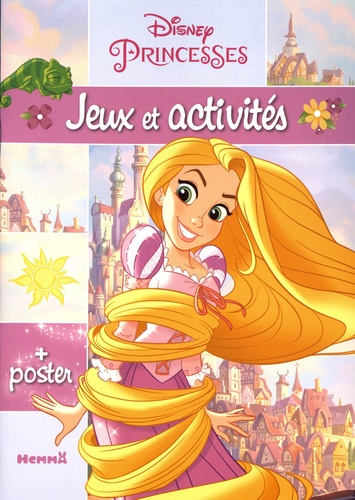  Disney - Jeux et activités Disney Princesses + poster.