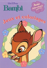  Disney - Jeux et coloriages Bambi.