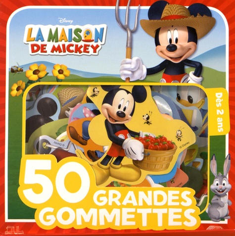 La maison de Mickey (Disney) : À la découverte des véhicules ! - 50 grandes  gommettes - Hachette Jeunesse