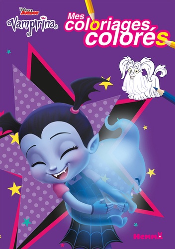  Disney Junior et Florine Thonnard - Mes coloriages colorés Vampirina.