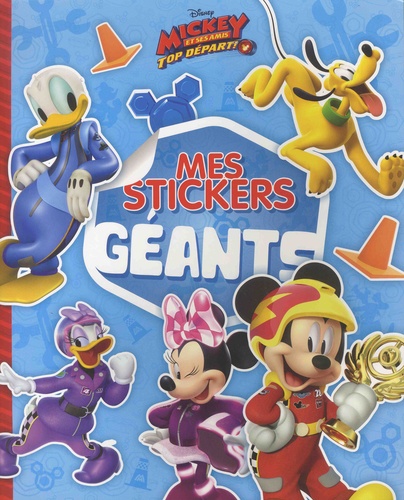 Mes stickers géant Mickey et ses amis Top Départ !
