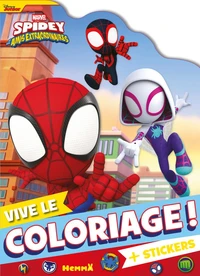 Vive le coloriage ! Marvel Spidey et ses amis extraordinaires (Team Spidey ville)