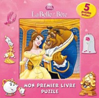  Disney - La Belle et la Bête - Mon premier livre puzzle.