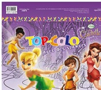  Disney - La fée Clochette - Avec des stickers.