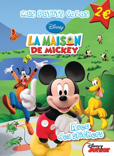  Disney - La maison de Mickey - Avec des stickers.