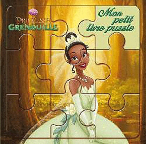  Disney - La princesse et la grenouille - Mon petit livre puzzle.