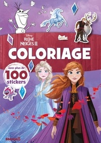  Disney - La Reine des Neiges 2 - Coloriage avec plus de 100 stickers.