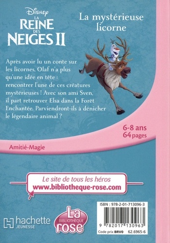 La Reine des Neiges II Tome 11 La mystérieuse licorne