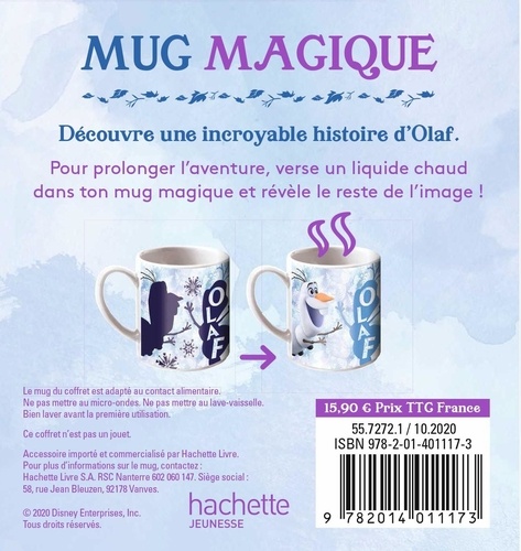 La Reine des Neiges II. Coffert mug magique Olaf Disney