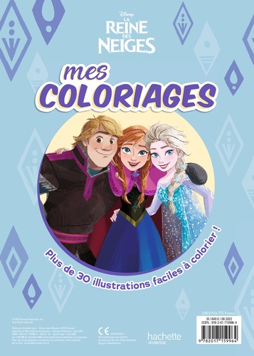 La Reine des neiges de Disney - Album - Livre - Decitre