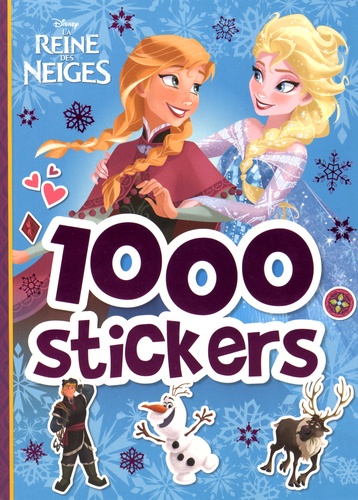  Disney - La reine des neiges - 1 000 stickers.