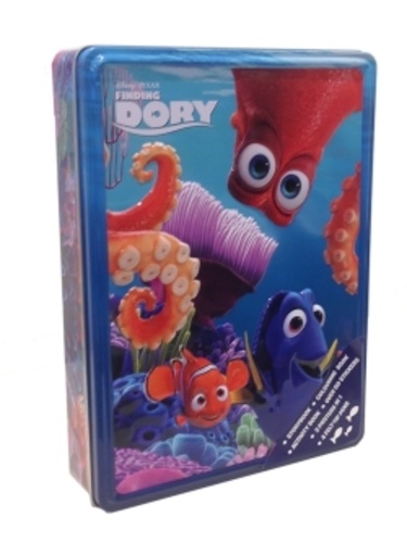  Disney - Le monde de Dory - Coffret en 3 volumes : L'histoire du film ; Un livre de coloriage ; Un livre d'activités - Avec 2 posters et 4 feutres.