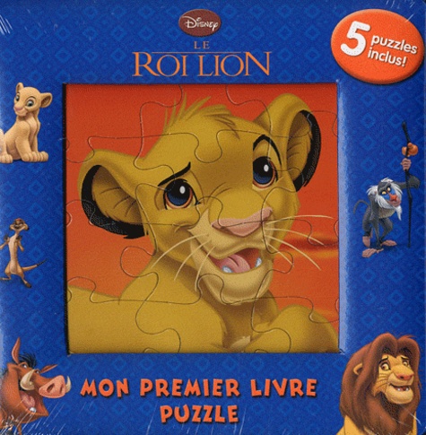  Disney - Le roi lion - Mon premier livre puzzle.