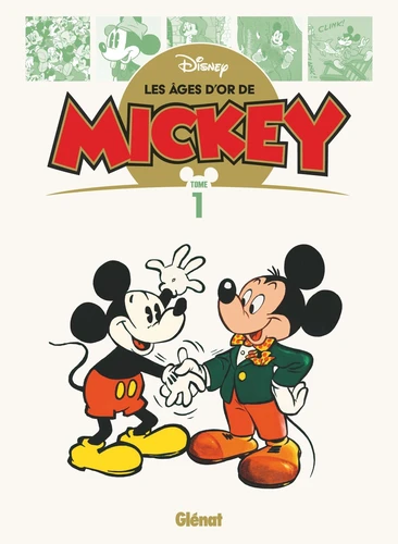 couverture de : Les &acirc;ges d'or de Mickey