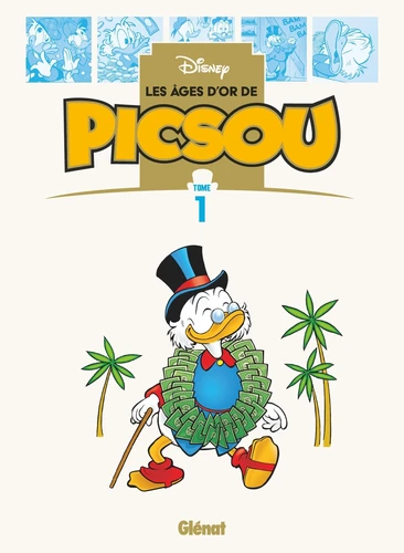 couverture de : Les &acirc;ges d'or de Picsou
