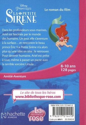 Les grands films Disney Tome 4 La petite sirène. Le roman du film