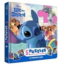 Disney - Lilo et Stitch - Le concours canin. 5 puzzles pour raconter l'histoire.