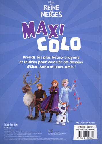 Maxi-Colo La Reine des neiges