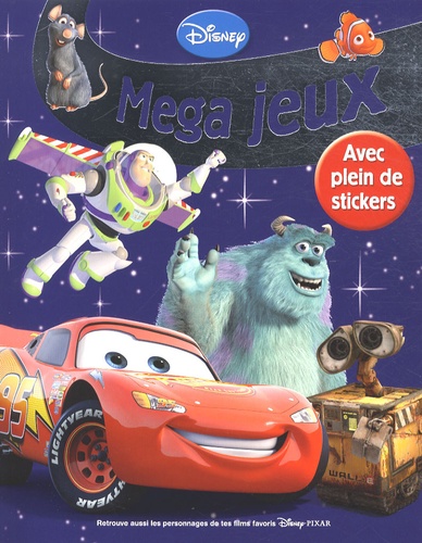  Disney - Mega jeux Disney Pixar.