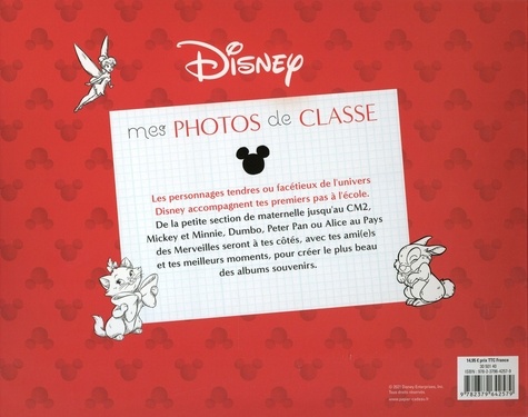 Mes photos de classe Disney de Disney - Album - Livre - Decitre