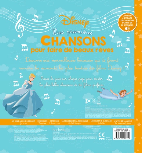 Mes premières chansons pour faire de beaux rêves