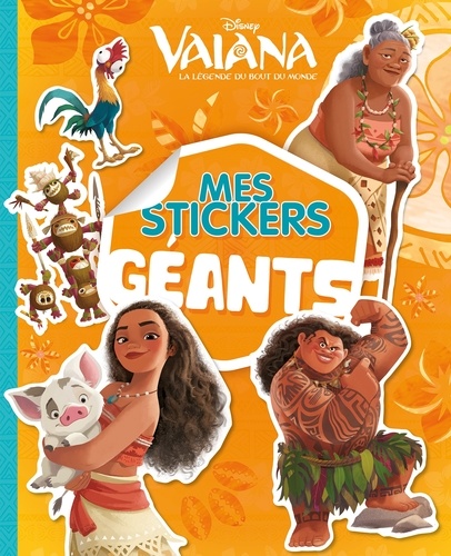  Disney - Mes stickers géants Vaiana.