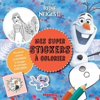  Disney - Mes super stickers à colorier La Reine des Neiges II.