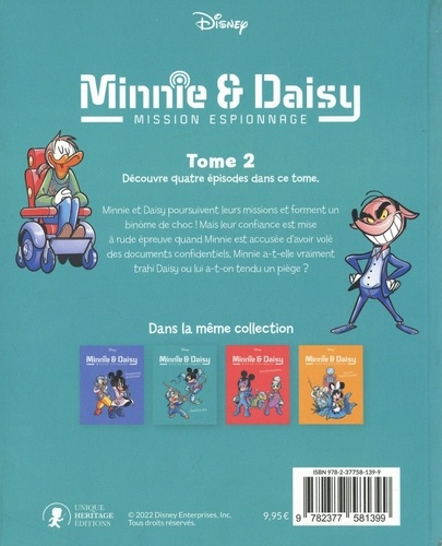 Minnie & Daisy Mission espionnage Tome 2 Double jeu