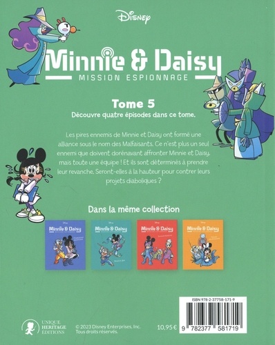 Minnie & Daisy Mission espionnage Tome 5 Course-poursuite diabolique