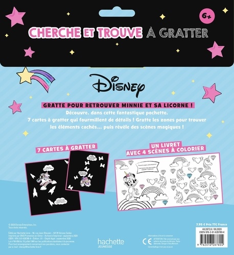Minnie - Avec 7 cartes à gratter, 4 scènes à - Disney - Livres - Furet  du Nord