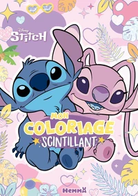 Mon coloriage scintillant Stitch (Stitch et Angel)