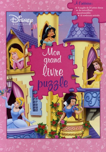  Disney - Mon grand livre-puzzle.