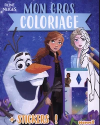 Mon gros coloriage La Reine des Neiges