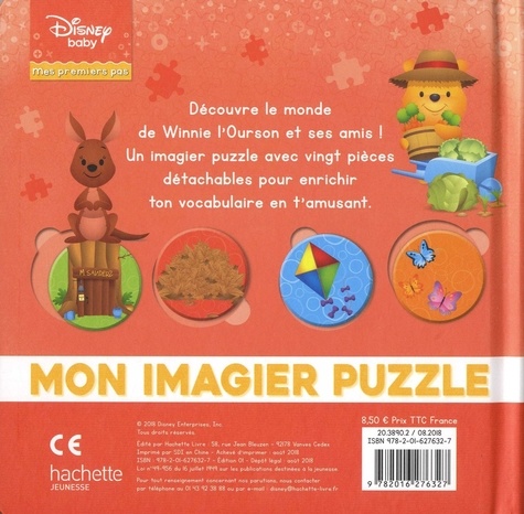 Mon imagier puzzle Winnie et ses amis