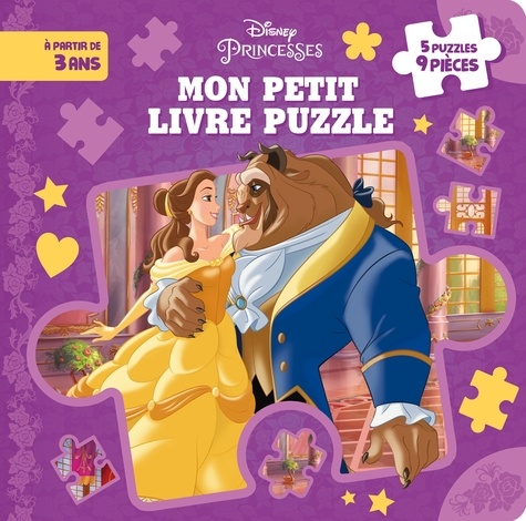 Mon petit livre puzzle Disney princesses