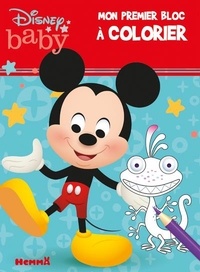  Disney - Mon premier bloc à colorier Disney Baby - Mickey.